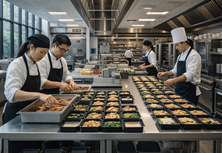 Central Kitchen Efficiency with Smart Software